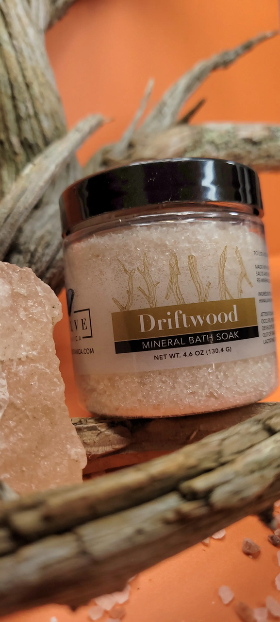 Mineral Soak - Driftwood (Bath Salt) Mini from Evolve Botanica