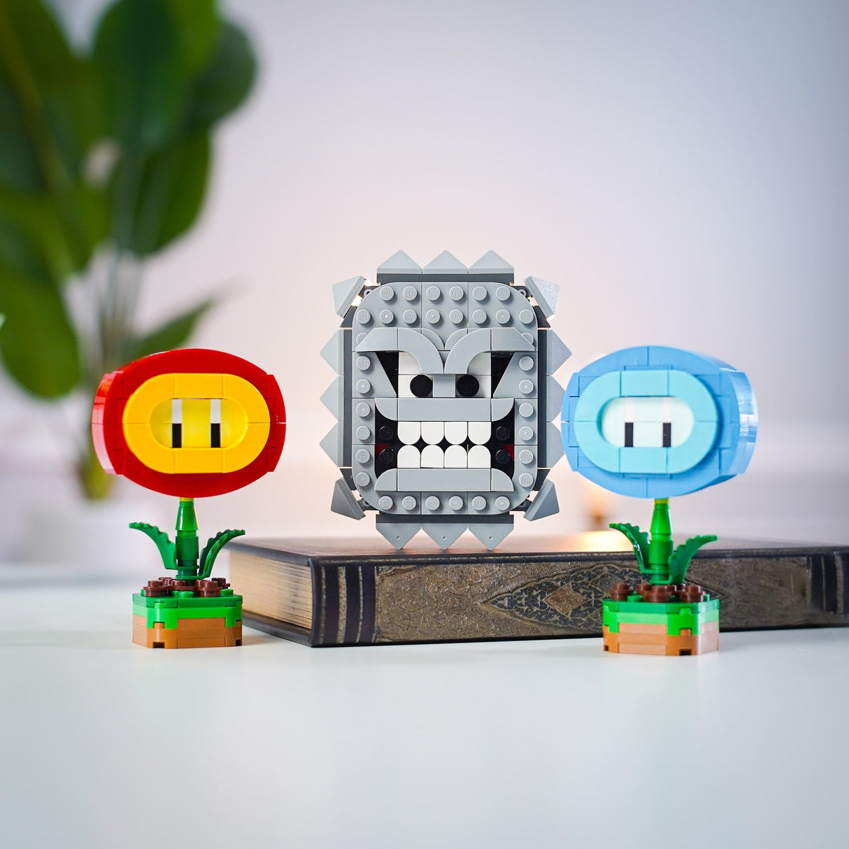 Mini Fire Flower from Bricker Builds