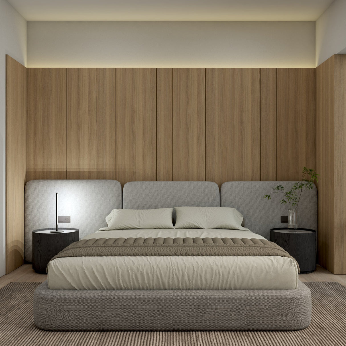 Minimalist RGB LED Table Lamp From Ozarké