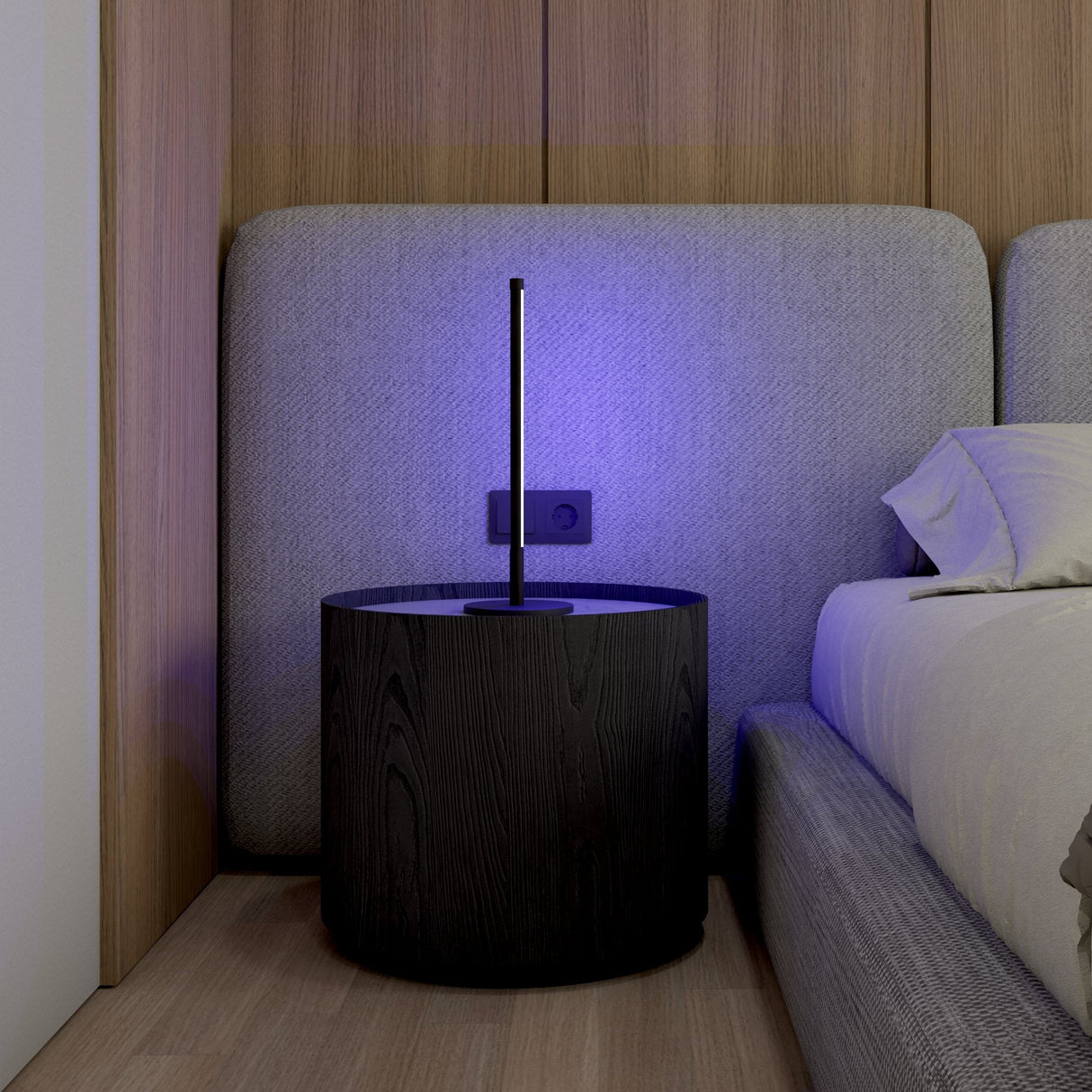 Minimalist RGB LED Table Lamp From Ozarké