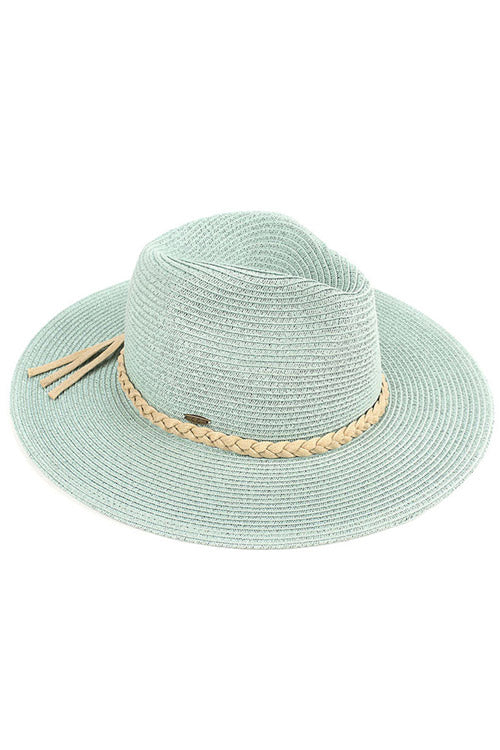 C.C STRAW PANAMA HAT from Madeline Love