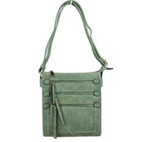 Fashionable Women's Soft Faux Leather Crossbody Purse Shoulder Bag  from Madeline Love