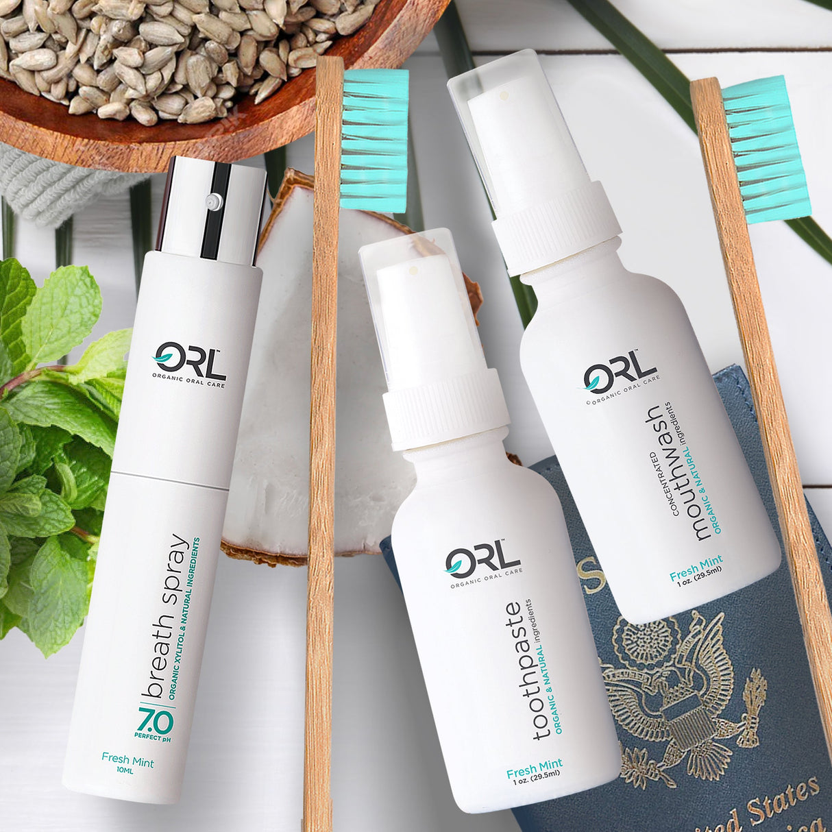 Fresh Mint Travel Collection from ORL