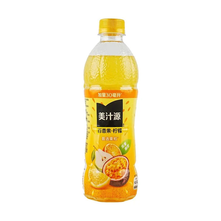 Minute Maid Passionfruit & Lemon Juice (450ml) (China) 12-Pack from PETEZ POP WHOLESALE