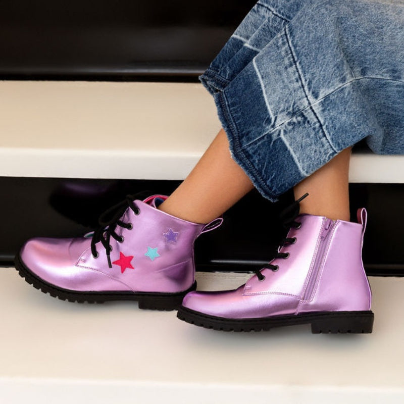 Miss Christie Boot in Lavender - Kids from Yosi Samra