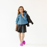 Miss Nora Slipper in Purple - Kids from Yosi Samra