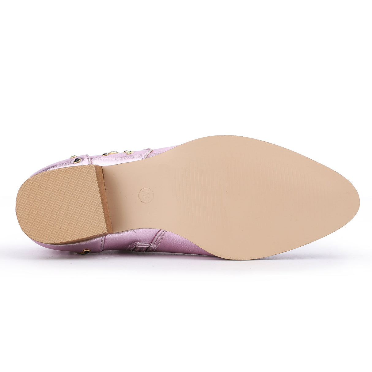 Miss Dallas Gem Western Boot in Pink - Kids from Yosi Samra