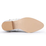 Miss Dallas Gem Western Boot in Silver - Kids from Yosi Samra