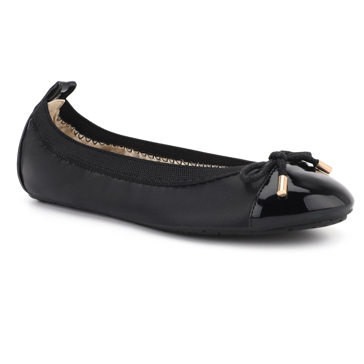 Miss Samantha Ballet Flat in Black - Kids from Yosi Samra