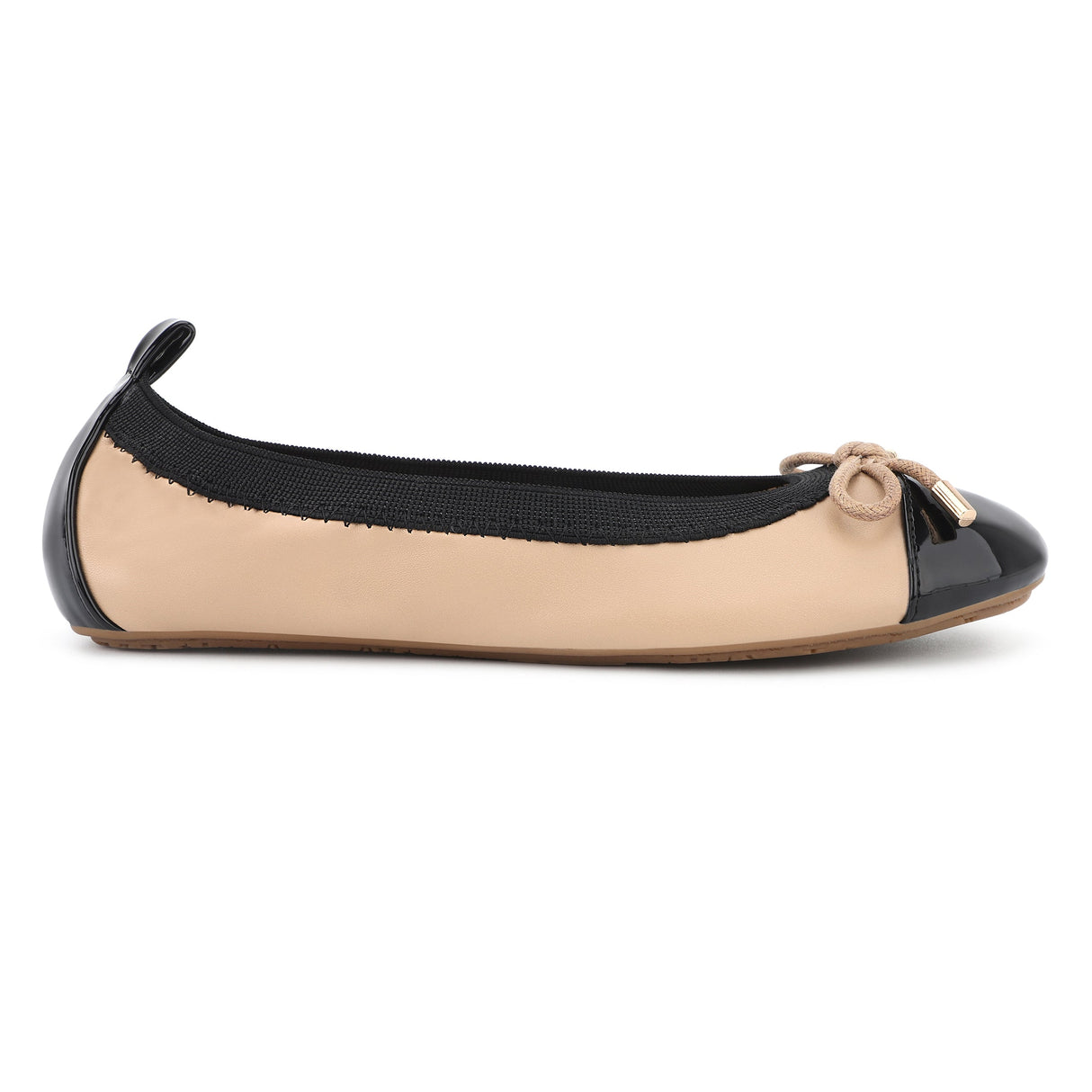 Miss Samantha Ballet Flat in Nude - Kids from Yosi Samra