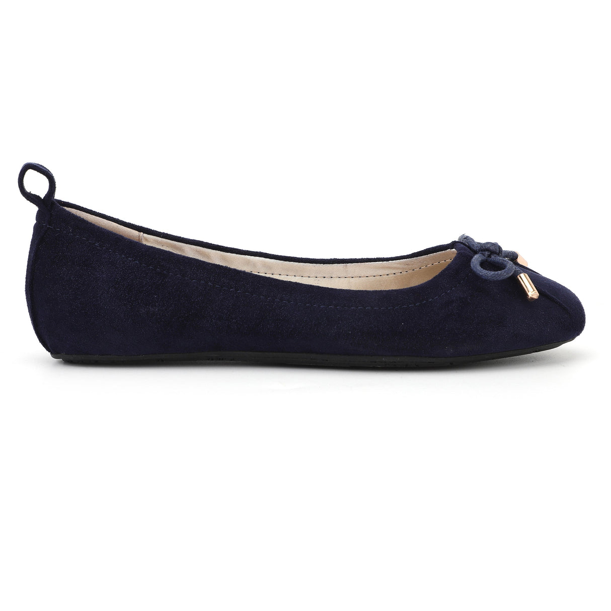 Miss Sheila Ballet Flat in Midnight Blue - Kids from Yosi Samra