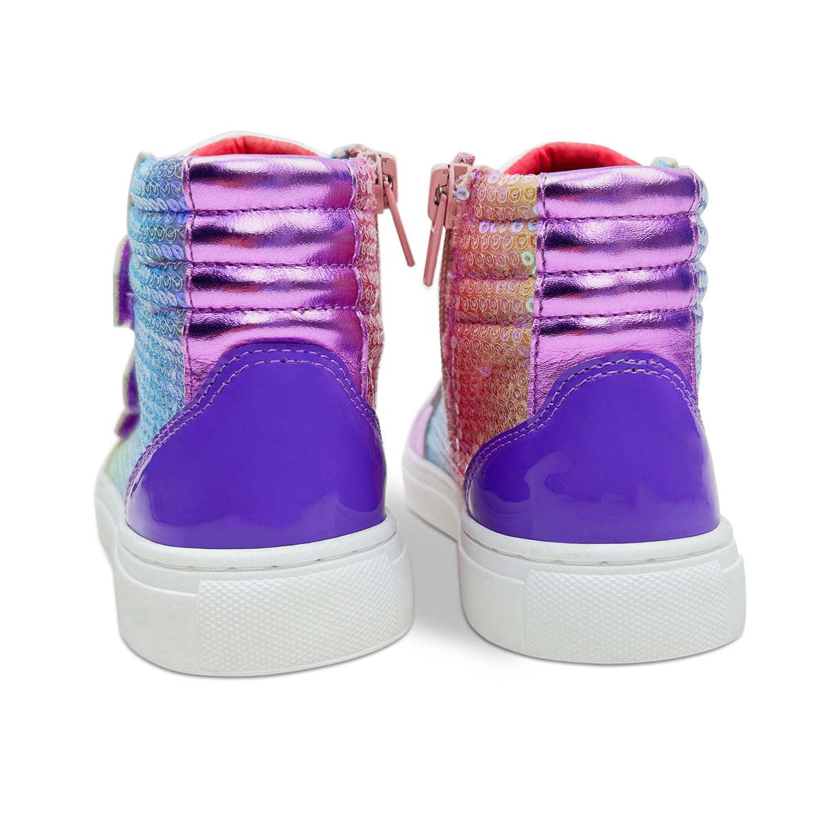 Miss Hannah Velcro Sneaker in Purple - Kids from Yosi Samra