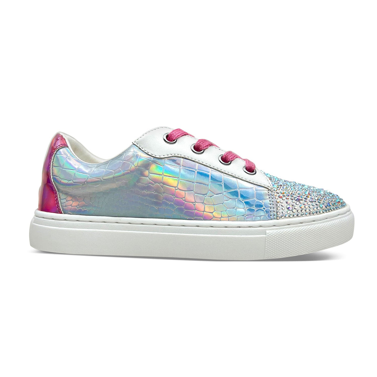 Miss Harper Sneaker in Iridescent - Kids from Yosi Samra