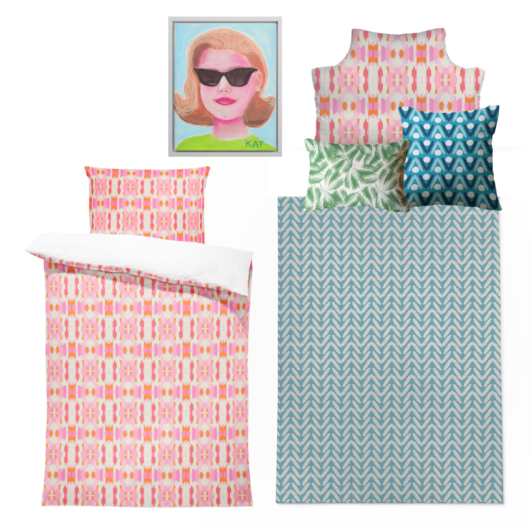 Headboard Pillow - Mitzy Pink from CB Studio