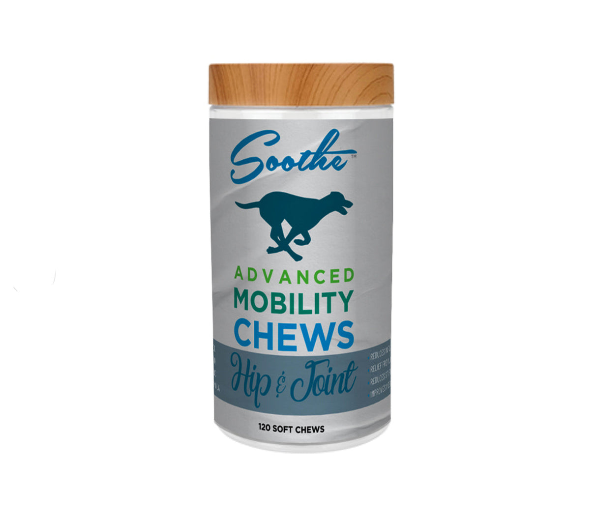 Soothe Advanced Mobility Chews for Senior Dogs From buddyrest.com