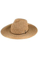 C.C Packable Pattern Panama Hat from Madeline Love