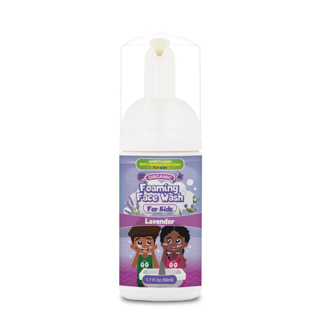 Organic Foaming Face Wash For Kids from Garner's Garden