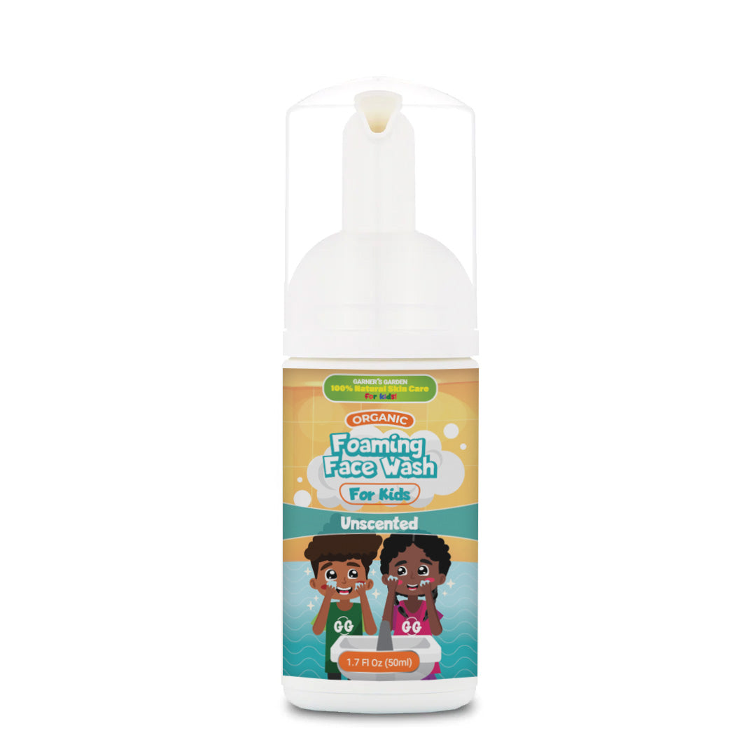 Organic Foaming Face Wash For Kids from Garner's Garden