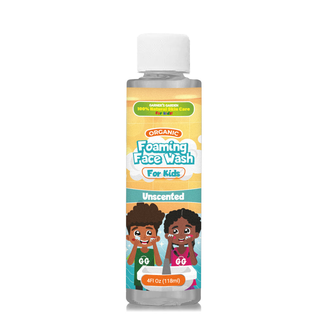 Organic Foaming Face Wash For Kids from Garner's Garden