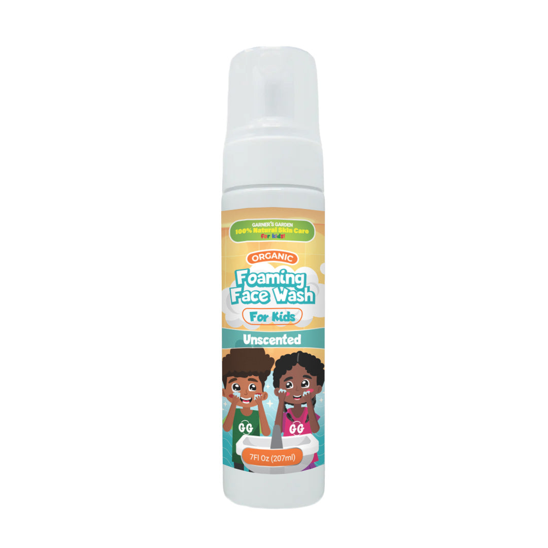 Organic Foaming Face Wash For Kids from Garner's Garden