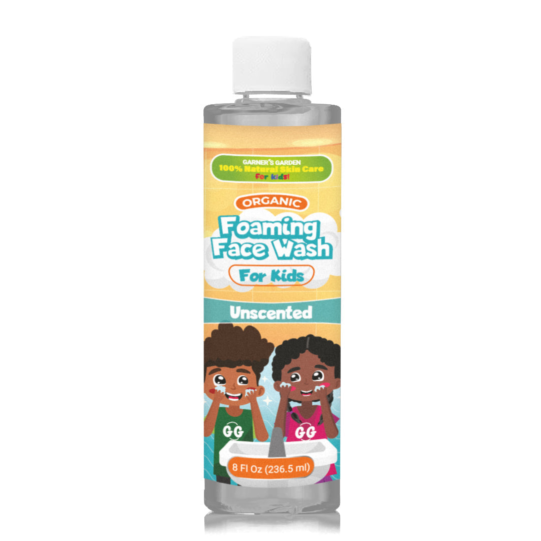 Organic Foaming Face Wash For Kids from Garner's Garden