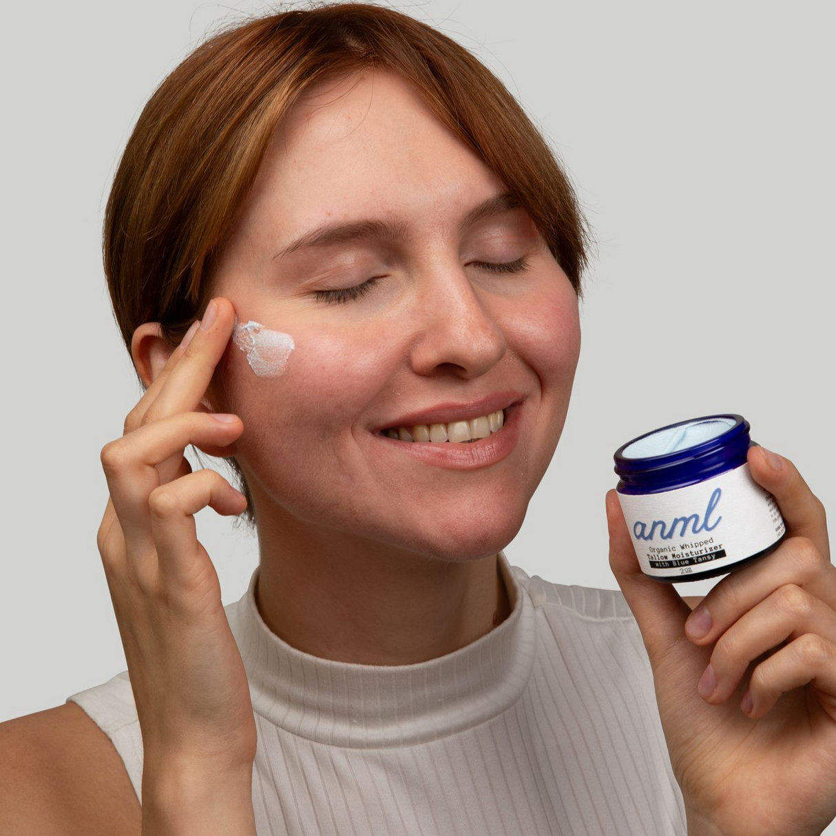 Organic Whipped Tallow Moisturizer with Blue Tansy From ANML Essentials