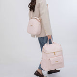 Monaco Diaper Bag | Pastel Pink From Luli Bebé