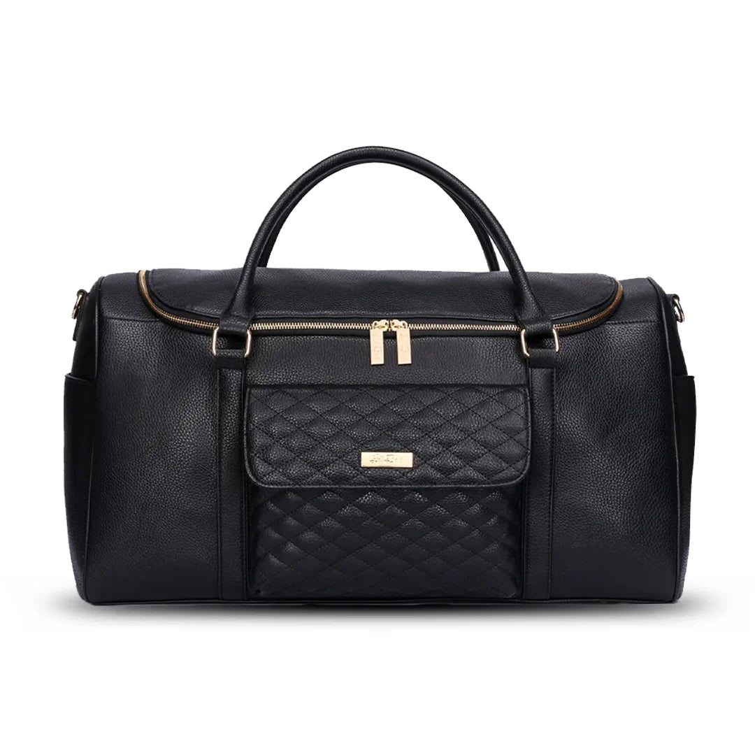 Monaco Travel Bag | Ebony Black From Luli Bebé