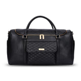 Monaco Travel Bag | Ebony Black From Luli Bebé