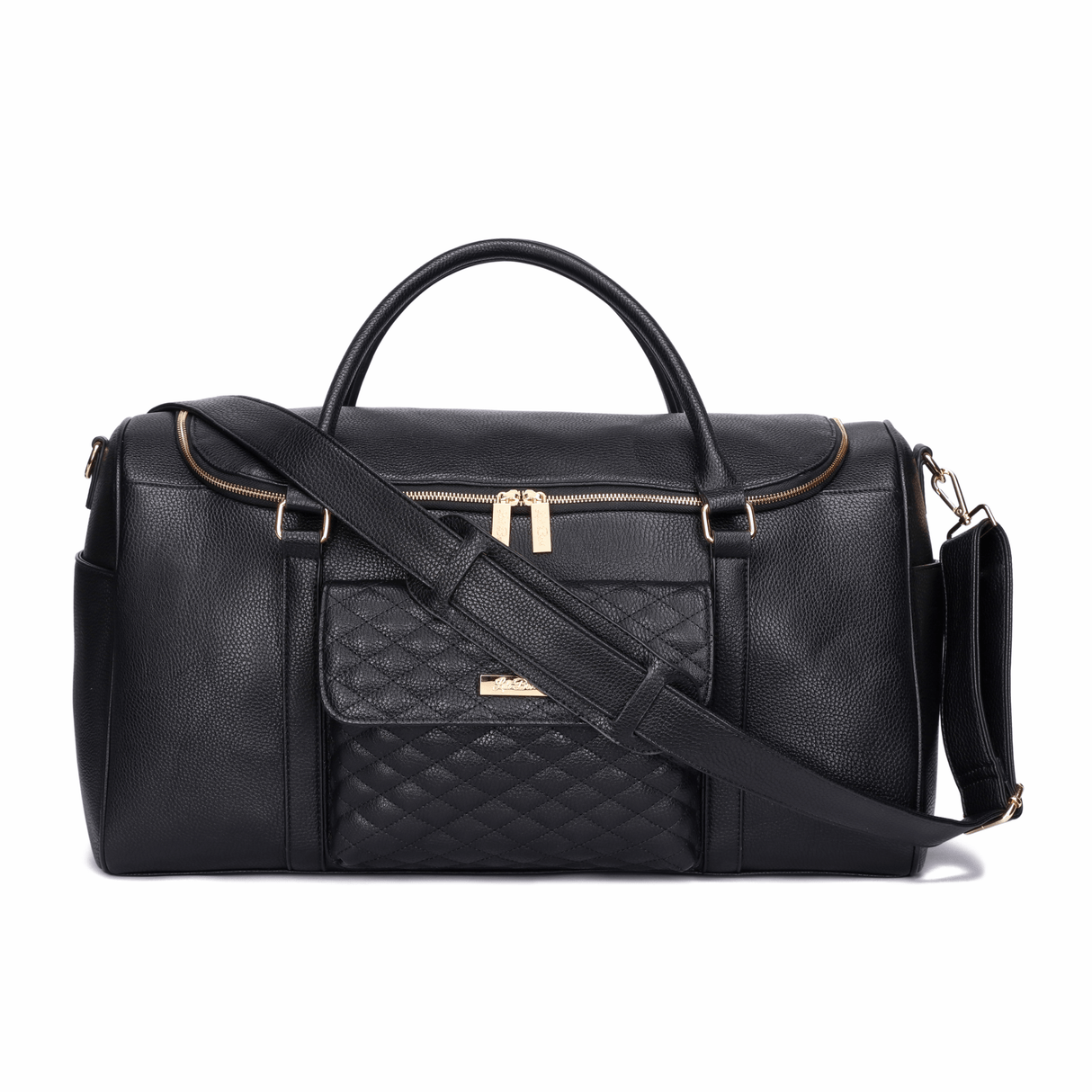 Monaco Travel Bag | Ebony Black From Luli Bebé