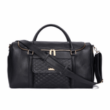 Monaco Travel Bag | Ebony Black From Luli Bebé