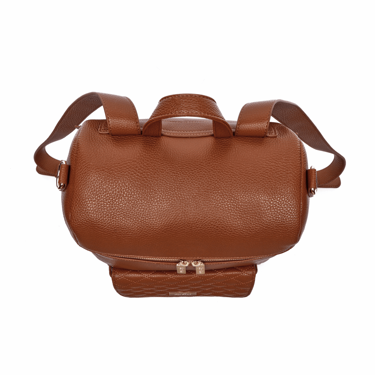 Monaco Diaper Bag | Caramel Brown From Luli Bebé