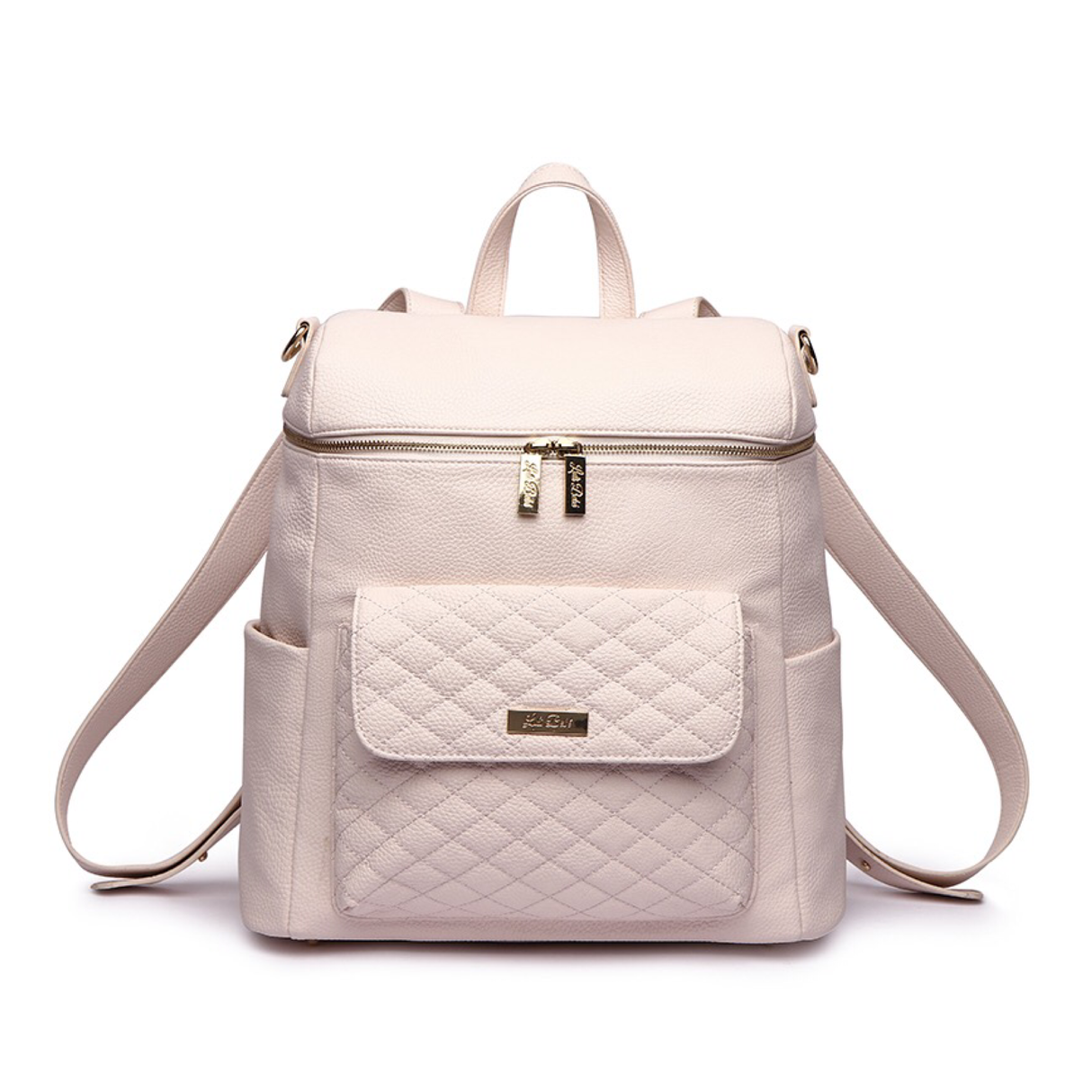Monaco Diaper Bag | Pastel Pink From Luli Bebé