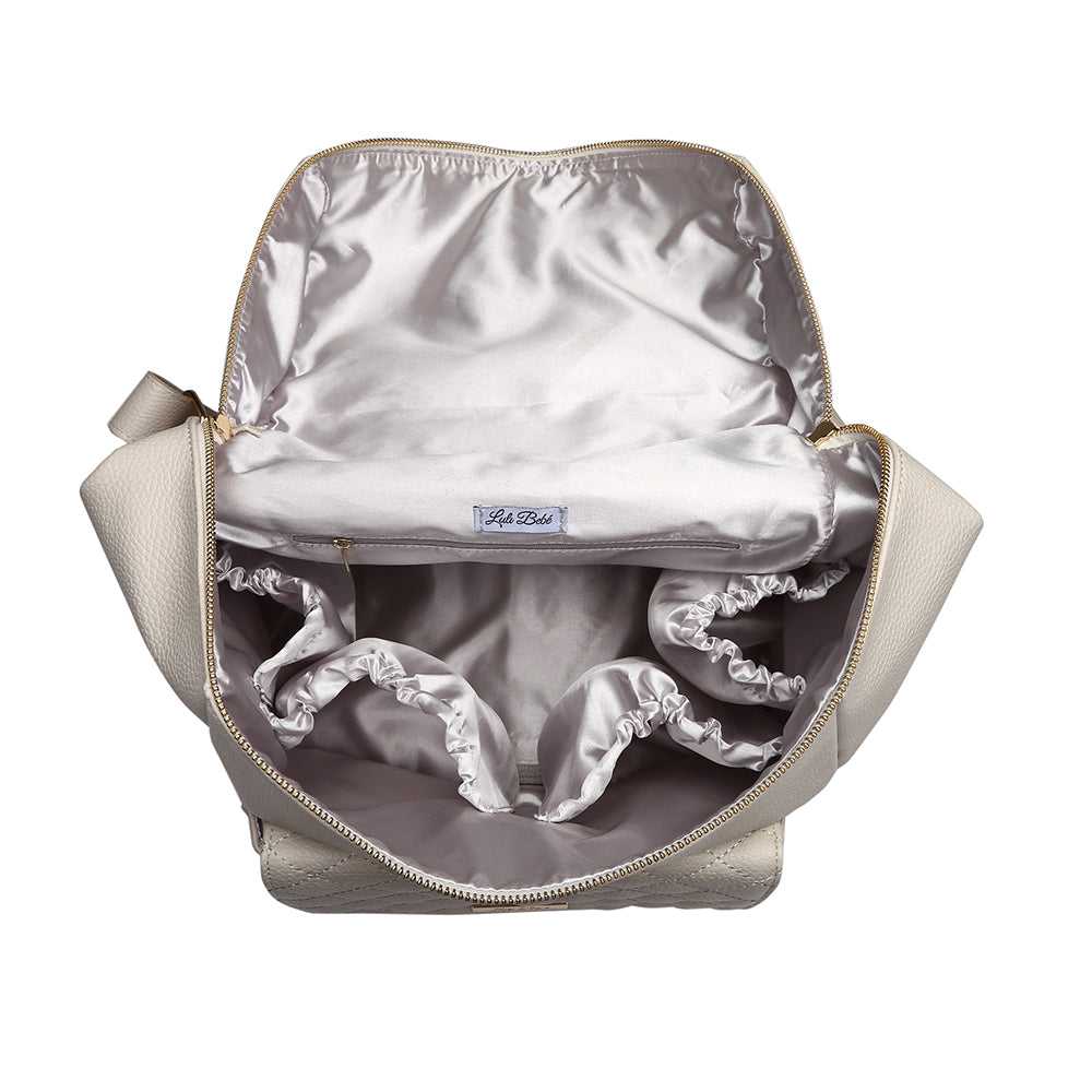 Monaco Diaper Bag | Pearl White From Luli Bebé