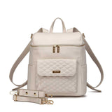 Monaco Diaper Bag | Pearl White From Luli Bebé