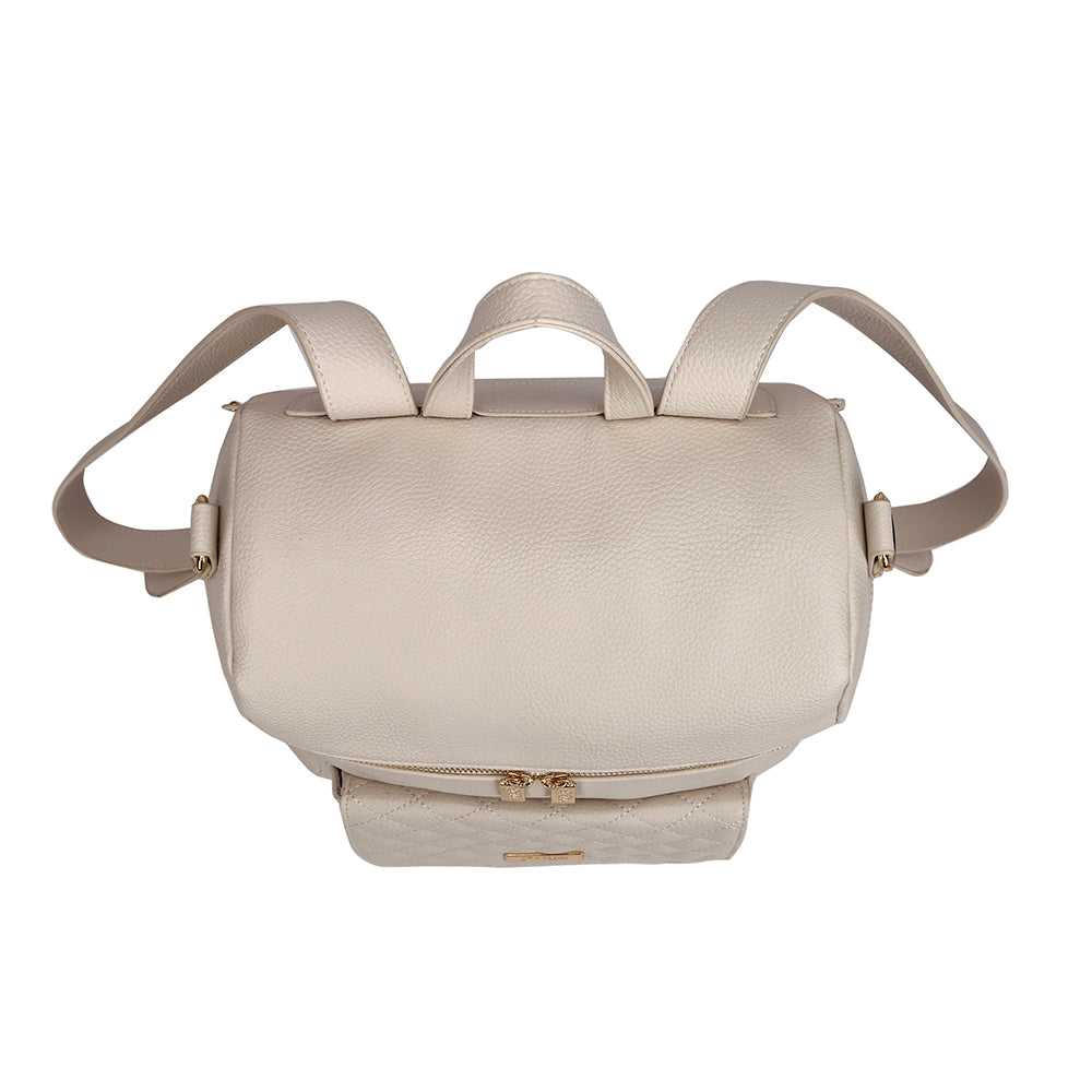 Monaco Diaper Bag | Pearl White From Luli Bebé