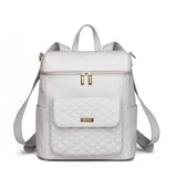 Monaco Diaper Bag | Stone Grey From Luli Bebé