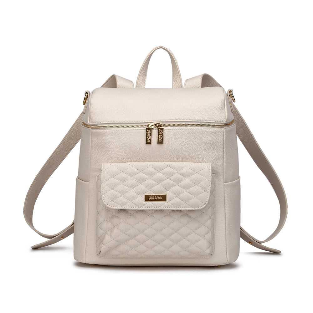 Monaco Diaper Bag | Pearl White From Luli Bebé