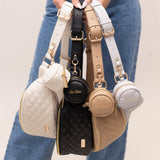 Monaco Sling Bag | Stone Grey From Luli Bebé