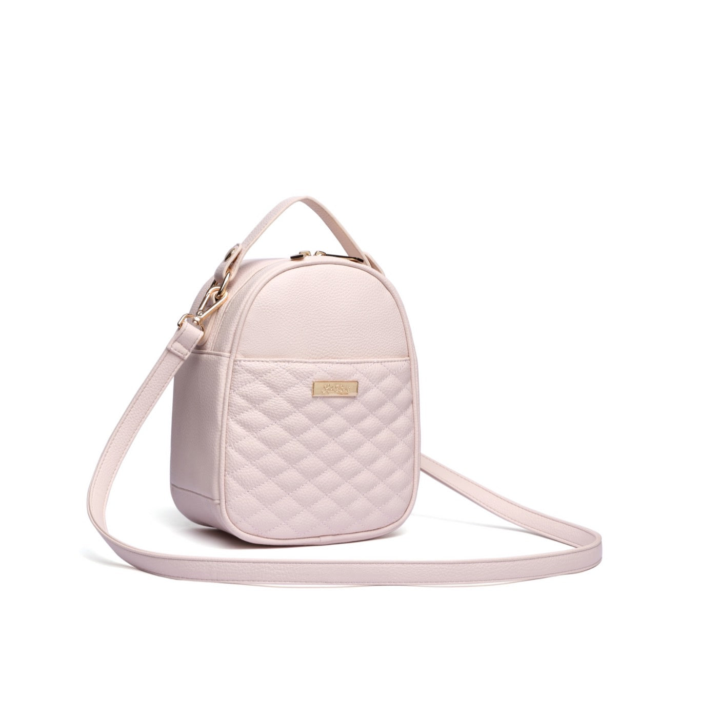 Monaco Snack Bag | Pastel Pink From Luli Bebé
