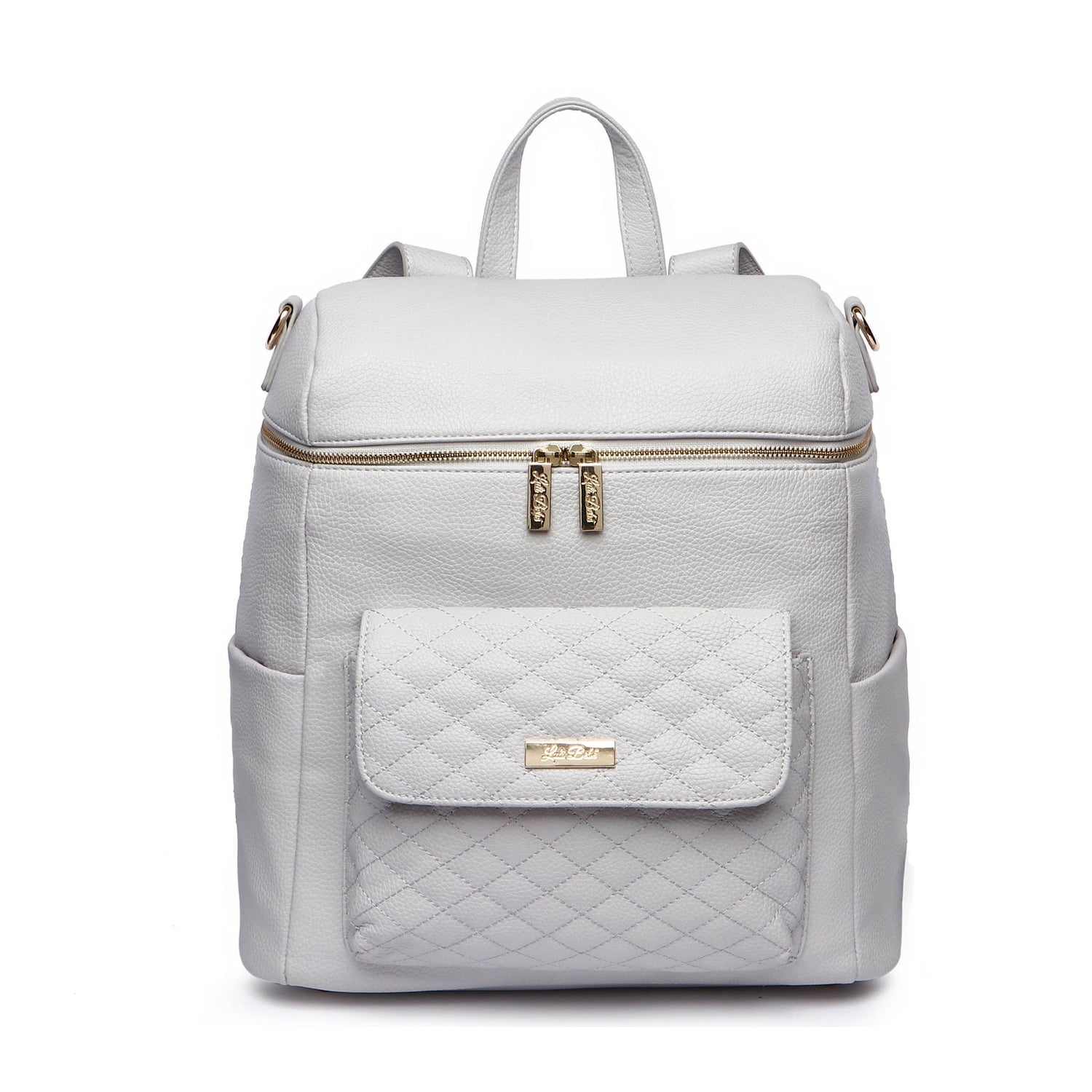 Monaco Diaper Bag | Stone Grey From Luli Bebé