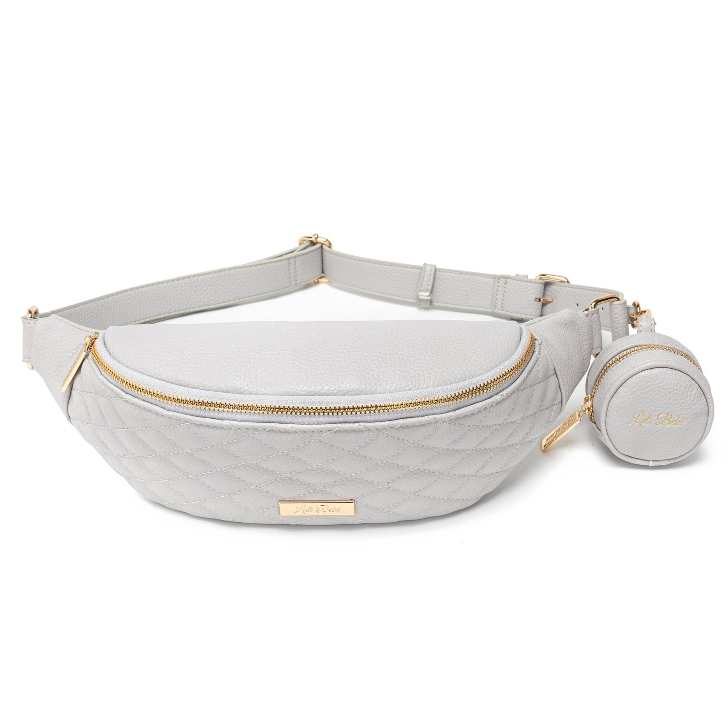 Monaco Sling Bag | Stone Grey From Luli Bebé