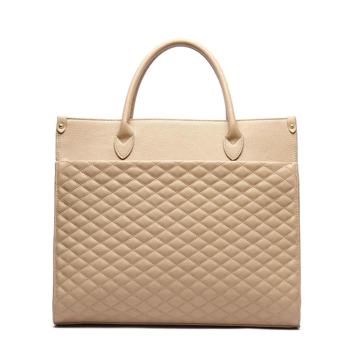 Monaco Tote Bag | Latte Brown From Luli Bebé