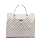 Monaco Tote Bag | Pearl White From Luli Bebé