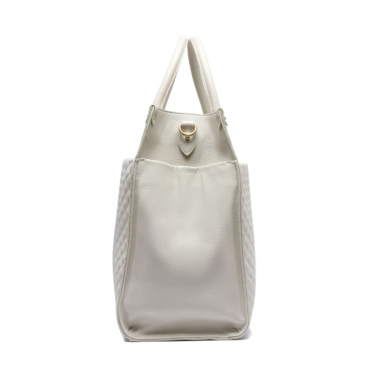 Monaco Tote Bag | Pearl White From Luli Bebé