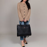 Monaco Tote Bag | Ebony Black From Luli Bebé
