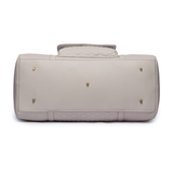 Monaco Travel Bag | Pearl White From Luli Bebé