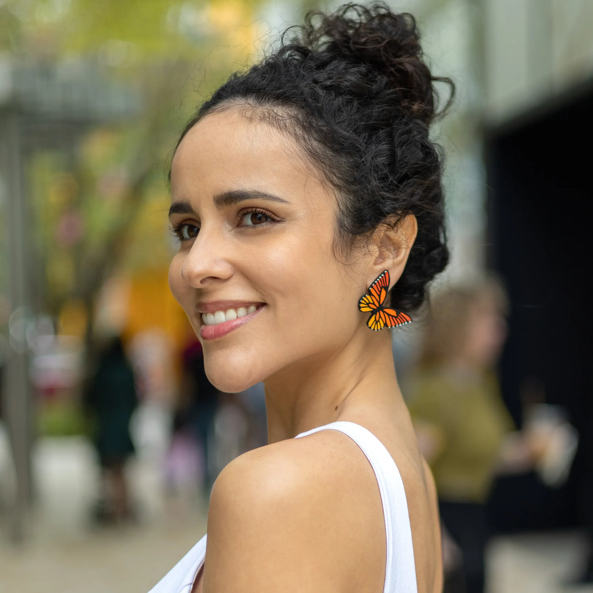 Monarch Studs from LE CHIC MIAMI