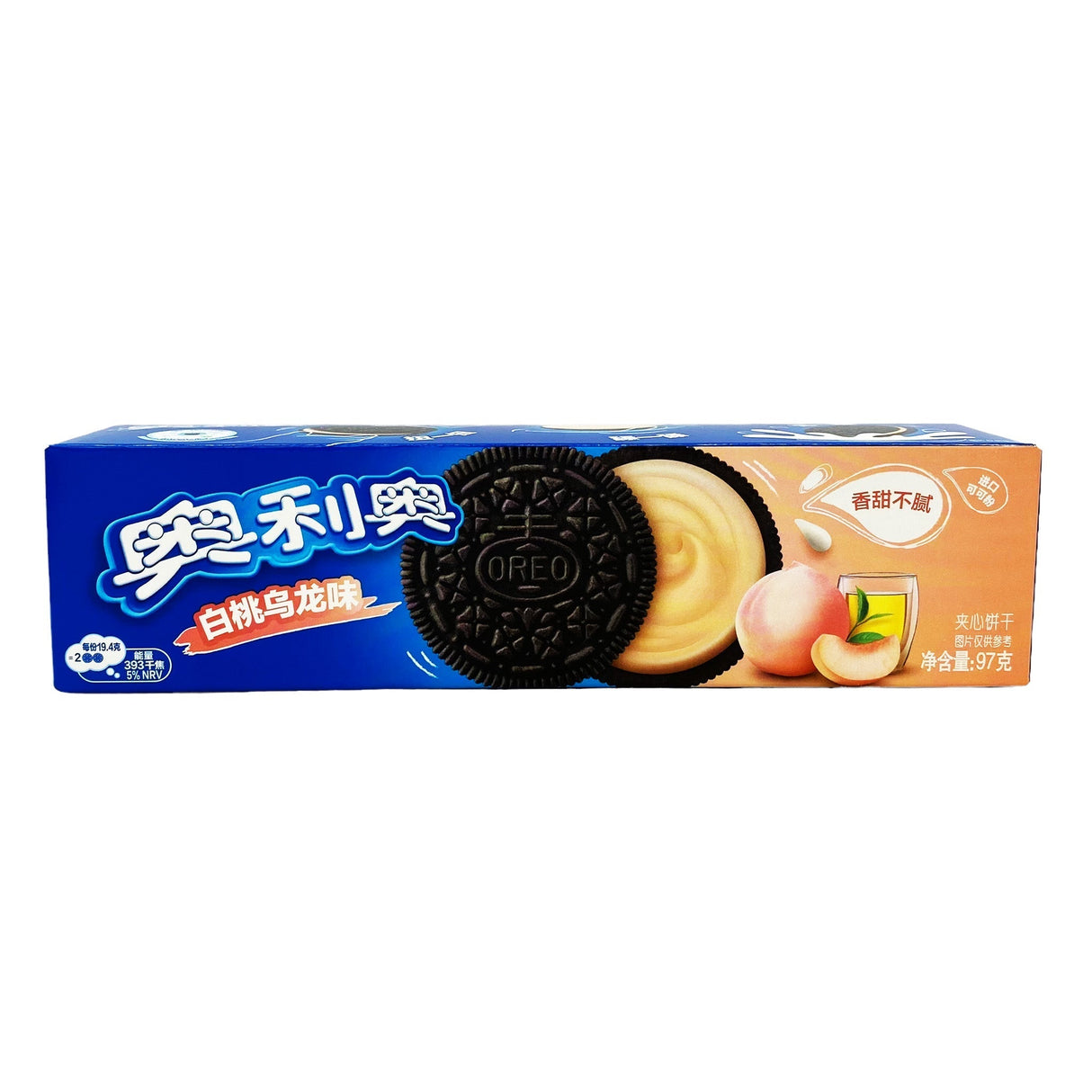 Oreo Peach Oolong (97g) (China) 6-Pack from PETEZ POP WHOLESALE