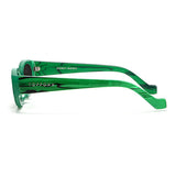 Kat x Money Moves - Green Cateye Sunglasses from TopFoxx
